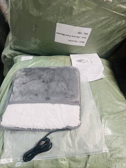 USB Electric Feet Warmer - Portable Heat Therapy for Comfort