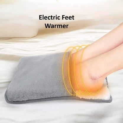 USB Electric Feet Warmer - Portable Heat Therapy for Comfort